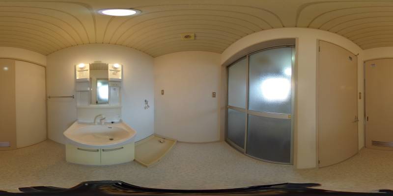 パノラマ画像洗面所