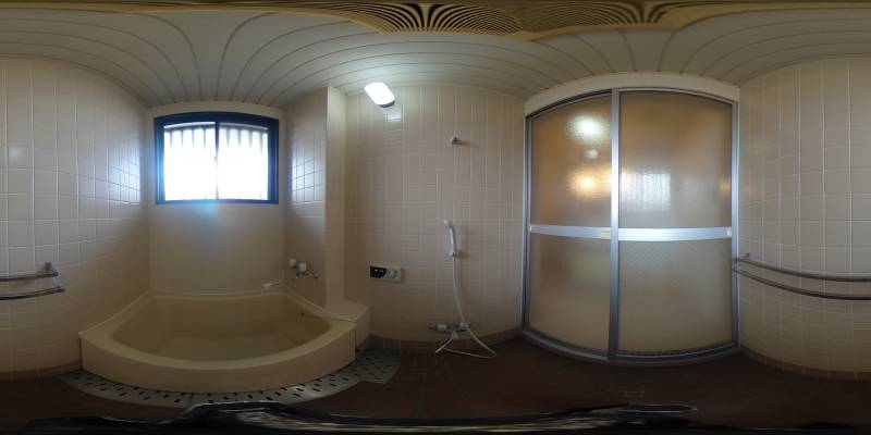 パノラマ画像バスルーム