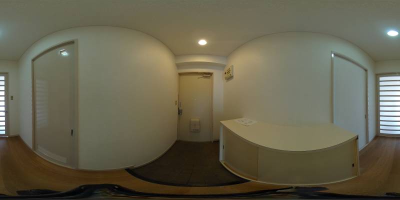 パノラマ画像玄関