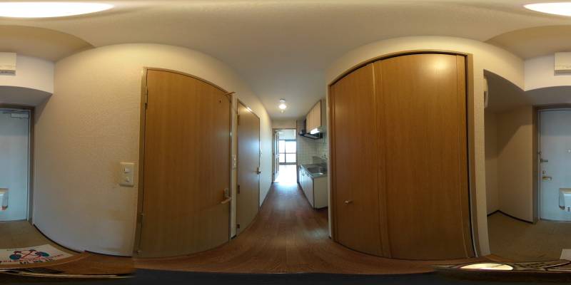 パノラマ画像玄関