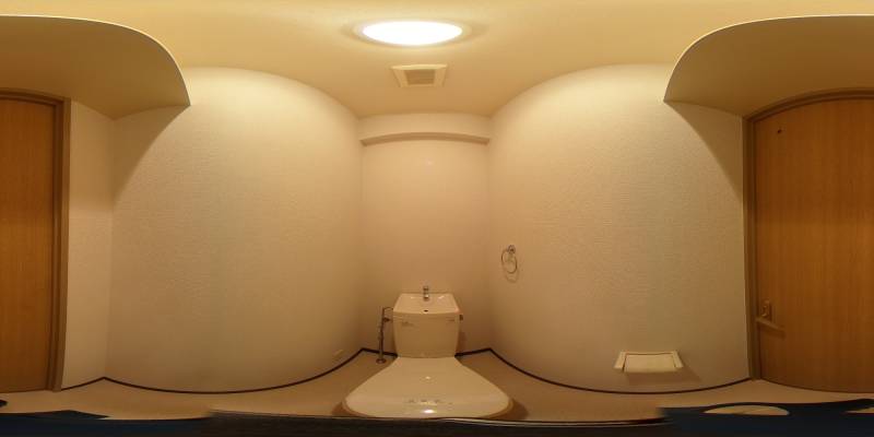 パノラマ画像トイレ