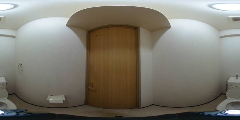パノラマ画像トイレ