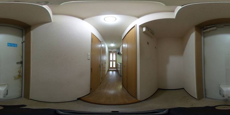 パノラマ画像玄関