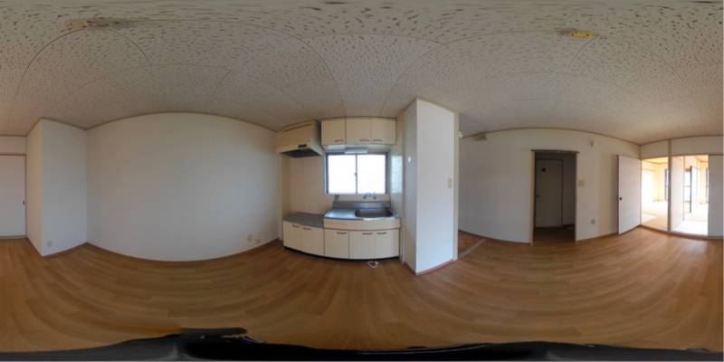 パノラマ画像リビング