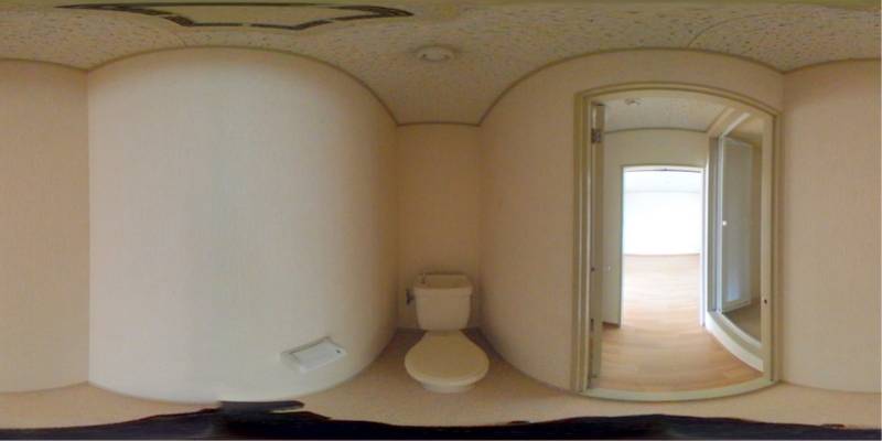 パノラマ画像トイレ