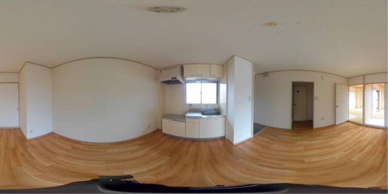 パノラマ画像リビング