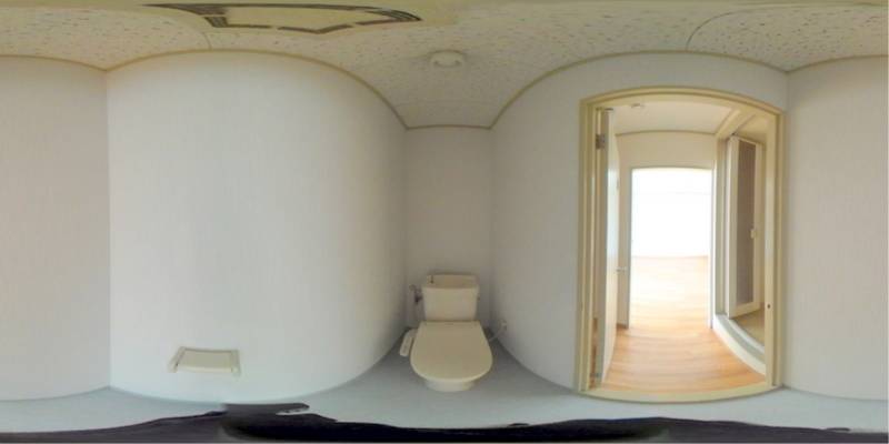 パノラマ画像トイレ