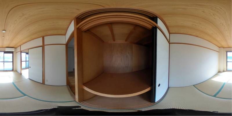 パノラマ画像収納