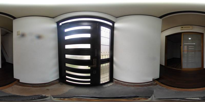 パノラマ画像玄関