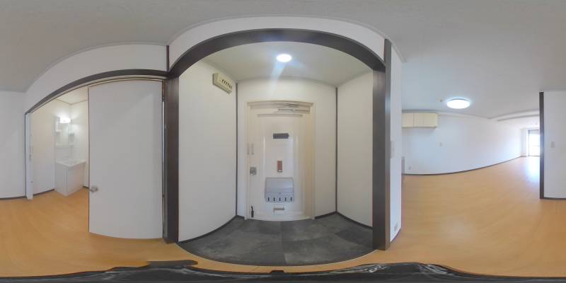 パノラマ画像玄関