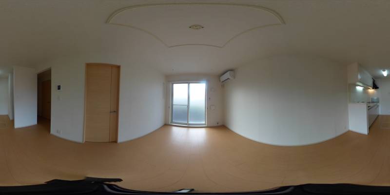 パノラマ画像リビング