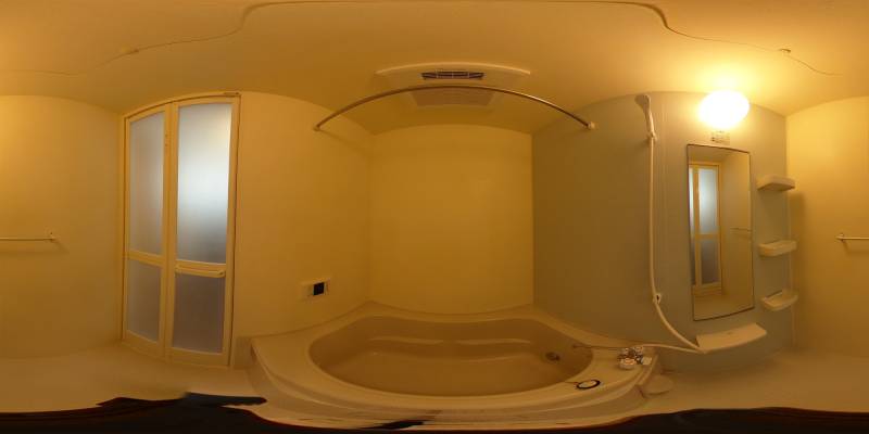 パノラマ画像バスルーム