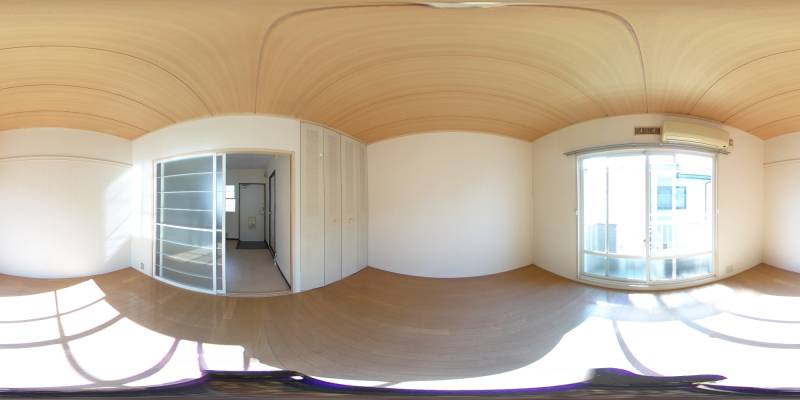 パノラマ画像洋室