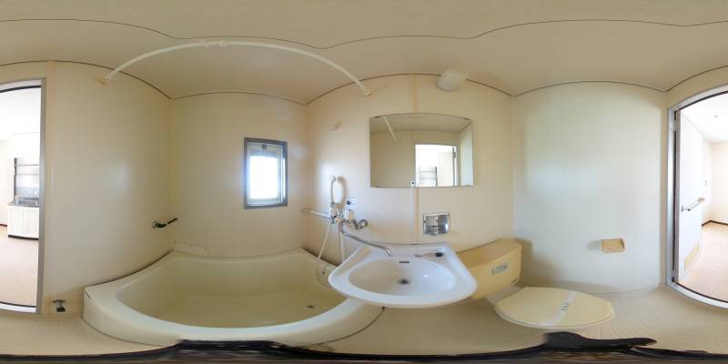 パノラマ画像洗面所