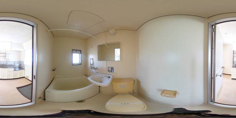 パノラマ画像トイレ