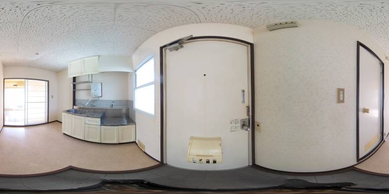 パノラマ画像玄関