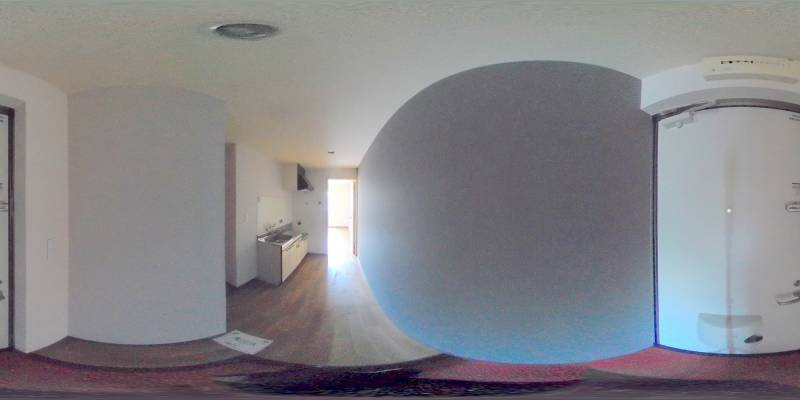 パノラマ画像玄関