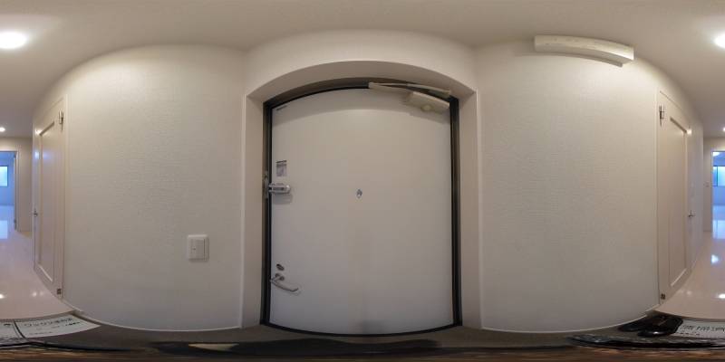 パノラマ画像玄関