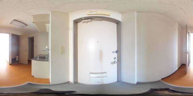 パノラマ画像玄関