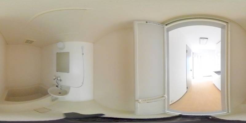 パノラマ画像バスルーム