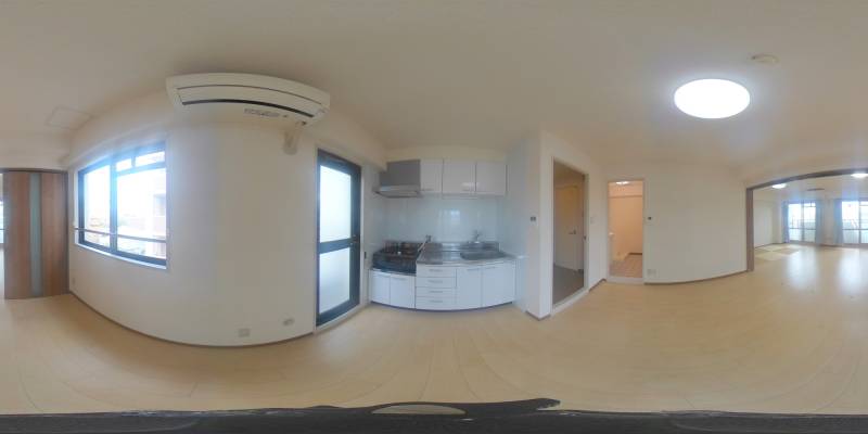 パノラマ画像キッチン