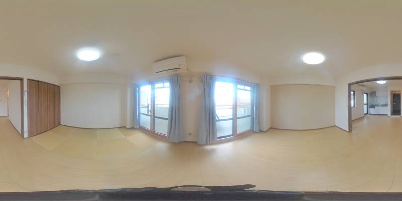 パノラマ画像洋室