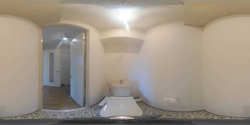 パノラマ画像トイレ