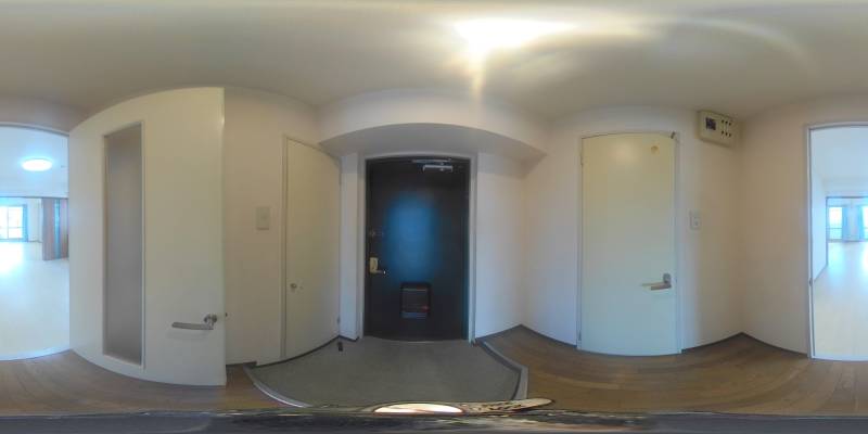 パノラマ画像玄関