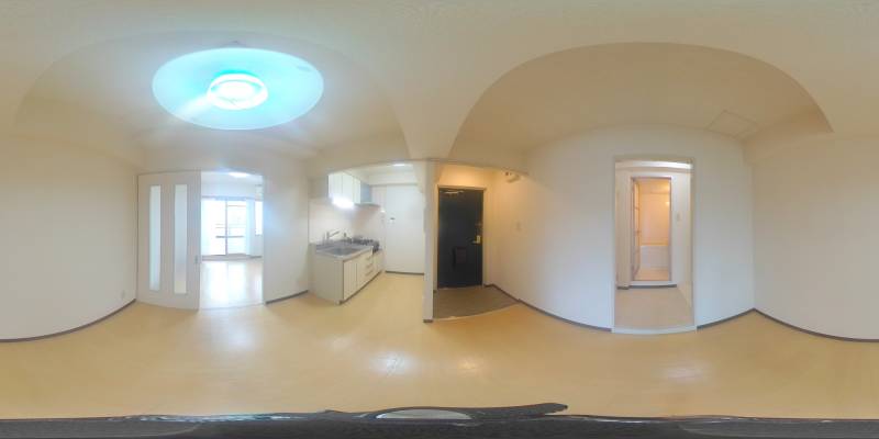 パノラマ画像リビング