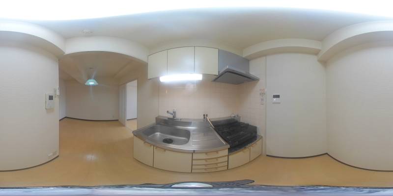 パノラマ画像キッチン