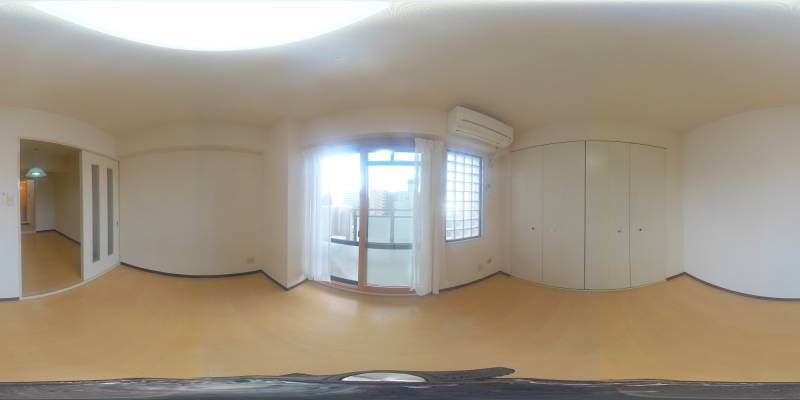 パノラマ画像洋室