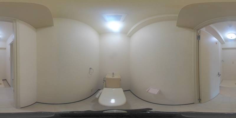 パノラマ画像トイレ