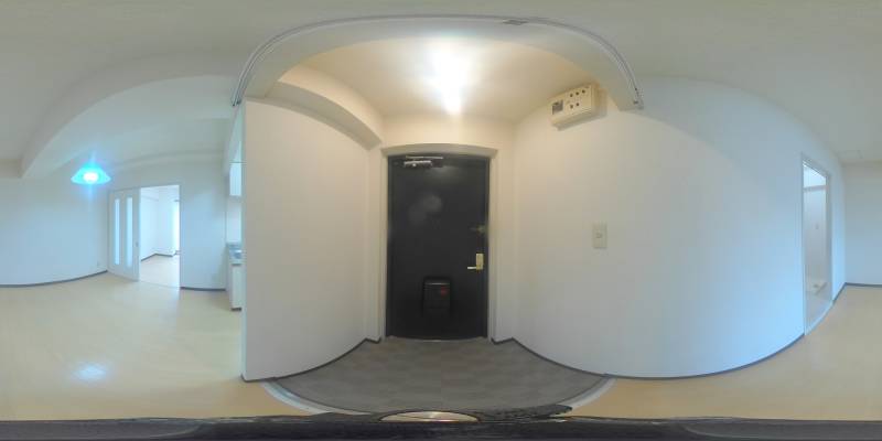 パノラマ画像玄関