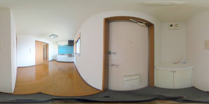 パノラマ画像玄関