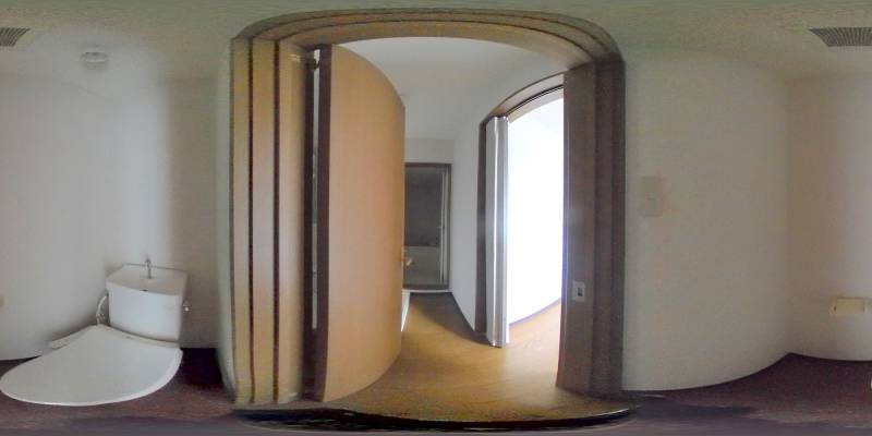 パノラマ画像トイレ