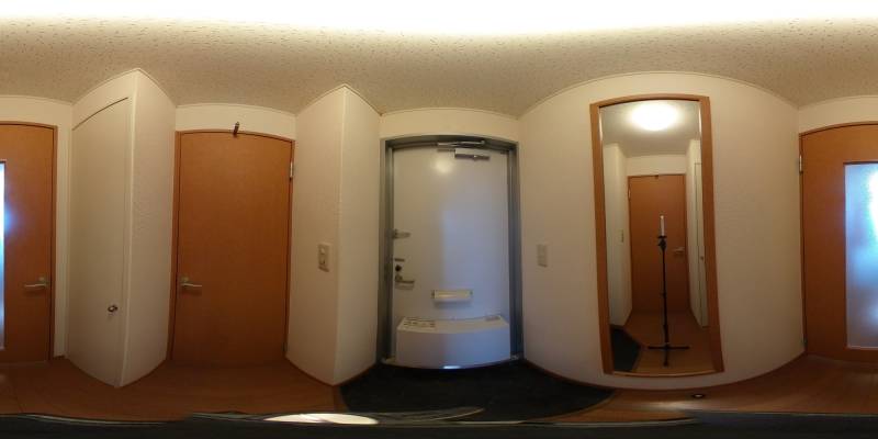 パノラマ画像玄関