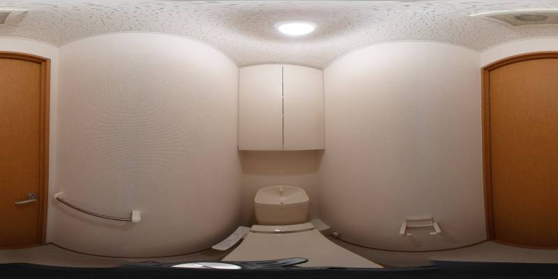 パノラマ画像トイレ