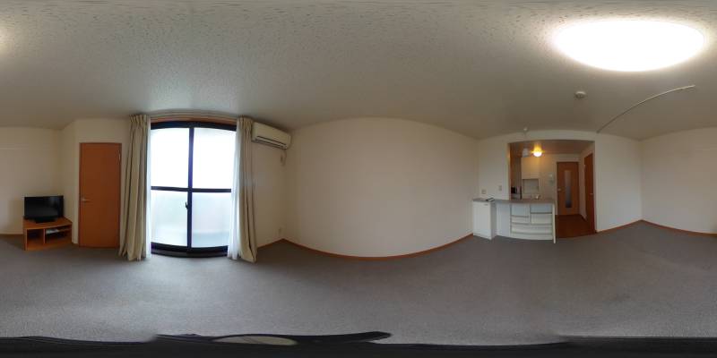 パノラマ画像洋室