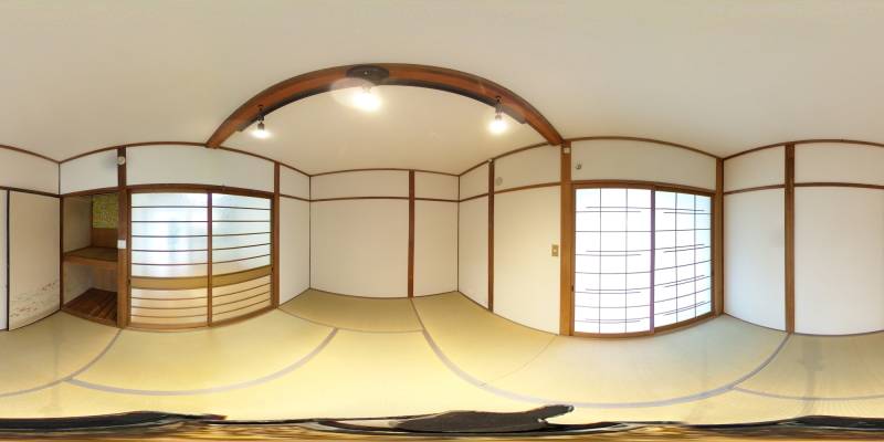 パノラマ画像リビング