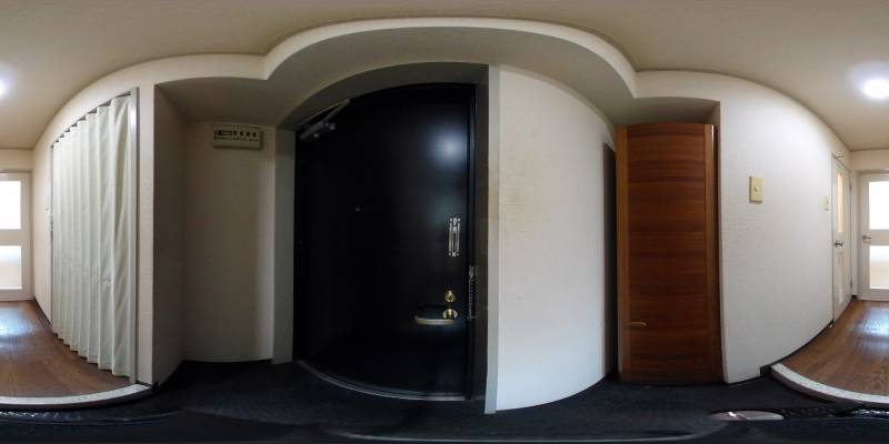 パノラマ画像玄関