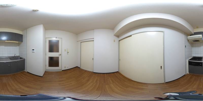 パノラマ画像キッチン