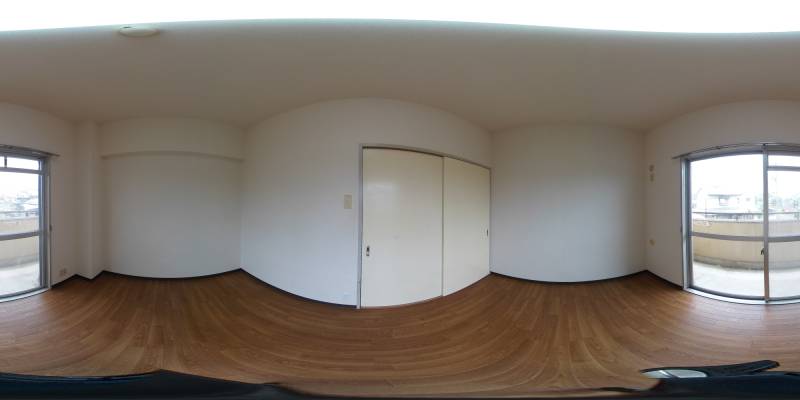 パノラマ画像洋室