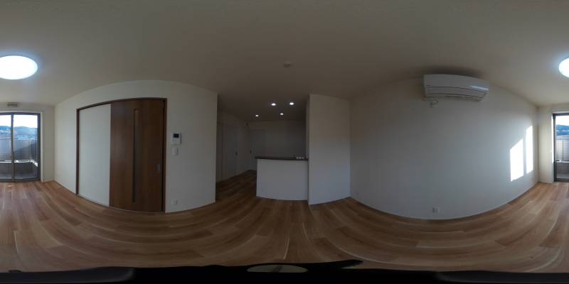 パノラマ画像リビング