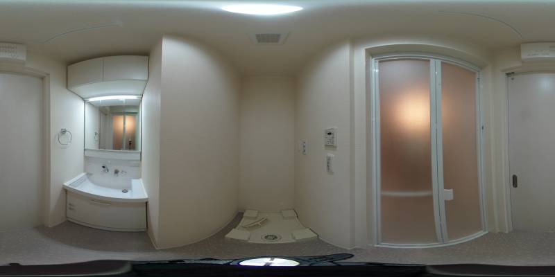 パノラマ画像洗面所