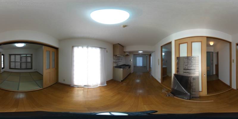 パノラマ画像リビング