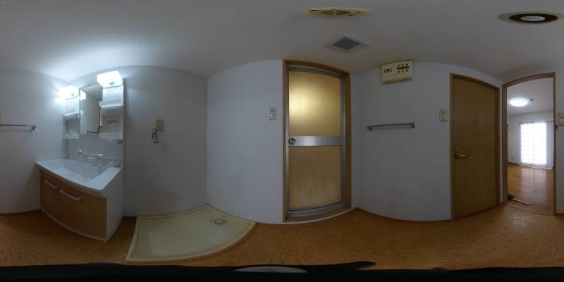 パノラマ画像洗面所