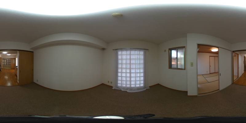 パノラマ画像洋室