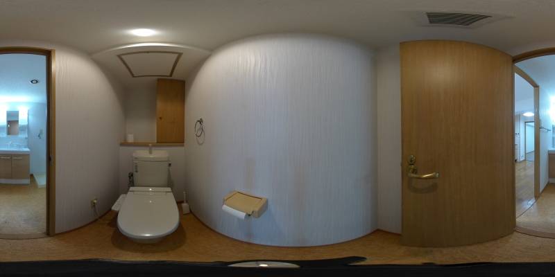 パノラマ画像トイレ