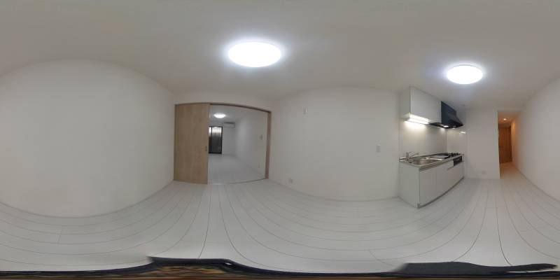 パノラマ画像リビング