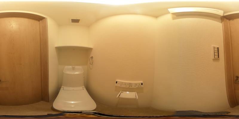 パノラマ画像トイレ